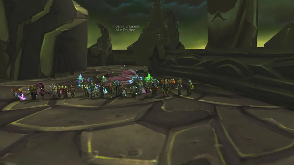 Victoire de la guilde sur Illidan Hurlorage