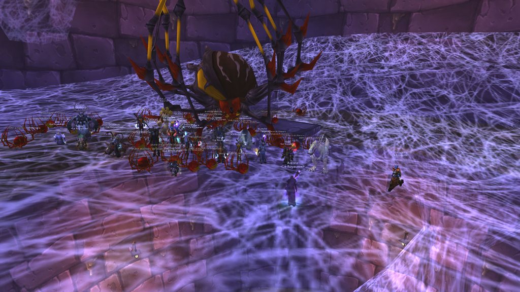 Victoire de la guilde sur Maexxna